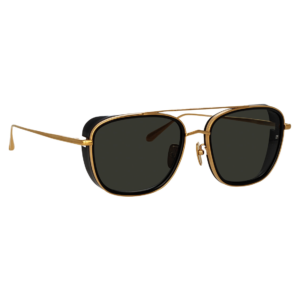 Gold-plated sunglasses